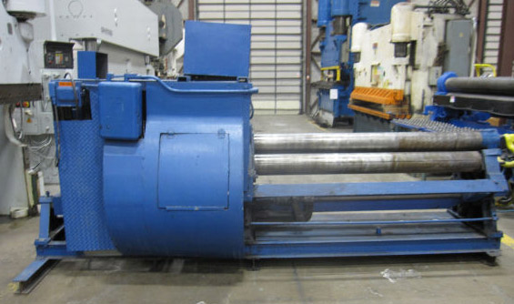 6' x 1/4" BERTSCH ... HYDRAULIC PLATE ROLL